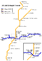 Ampliar mapa de metro de Atlanta Estados Unidos